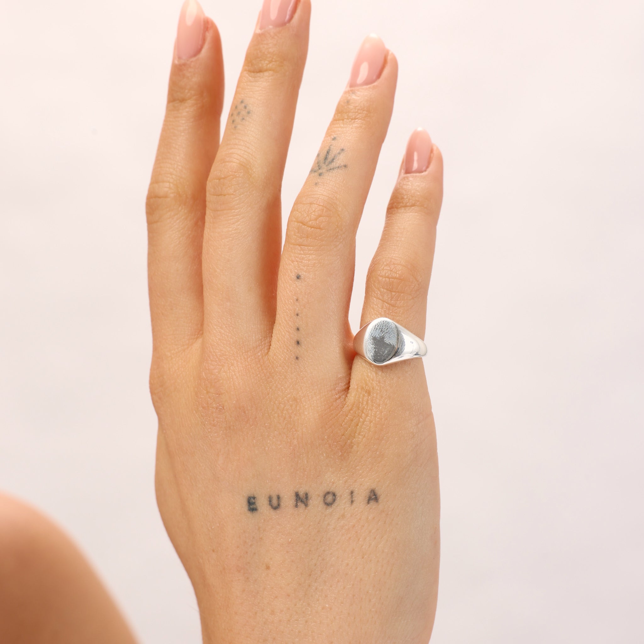 טבעת מיני בלה כסף 925