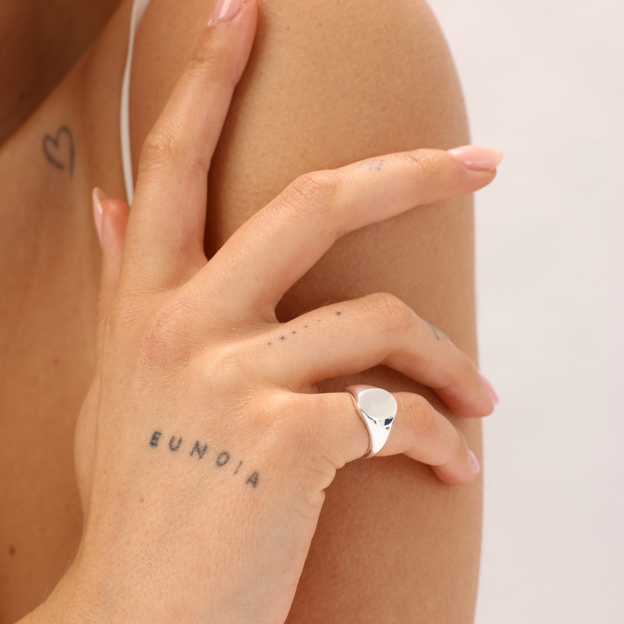 טבעת מיני בלה כסף 925