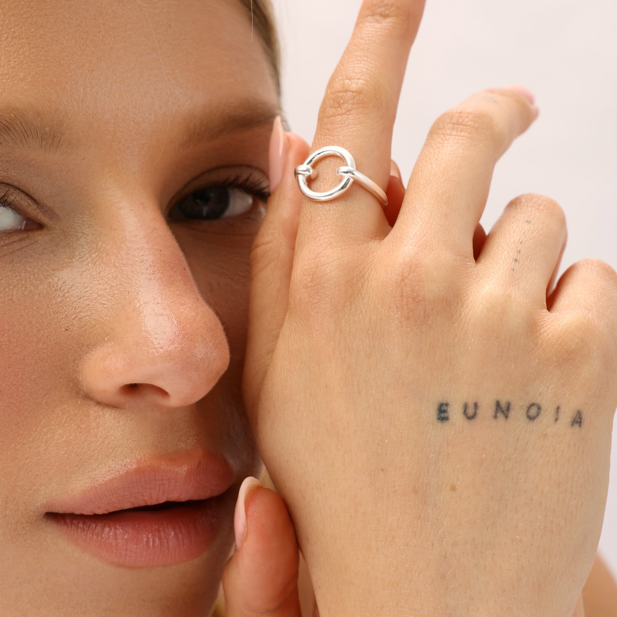 טבעת ג'ייד כסף 925