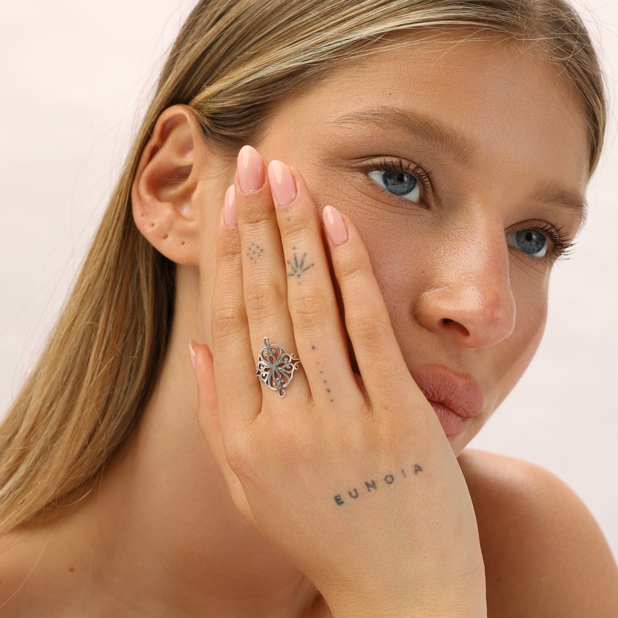 טבעת סופיה כסף 925