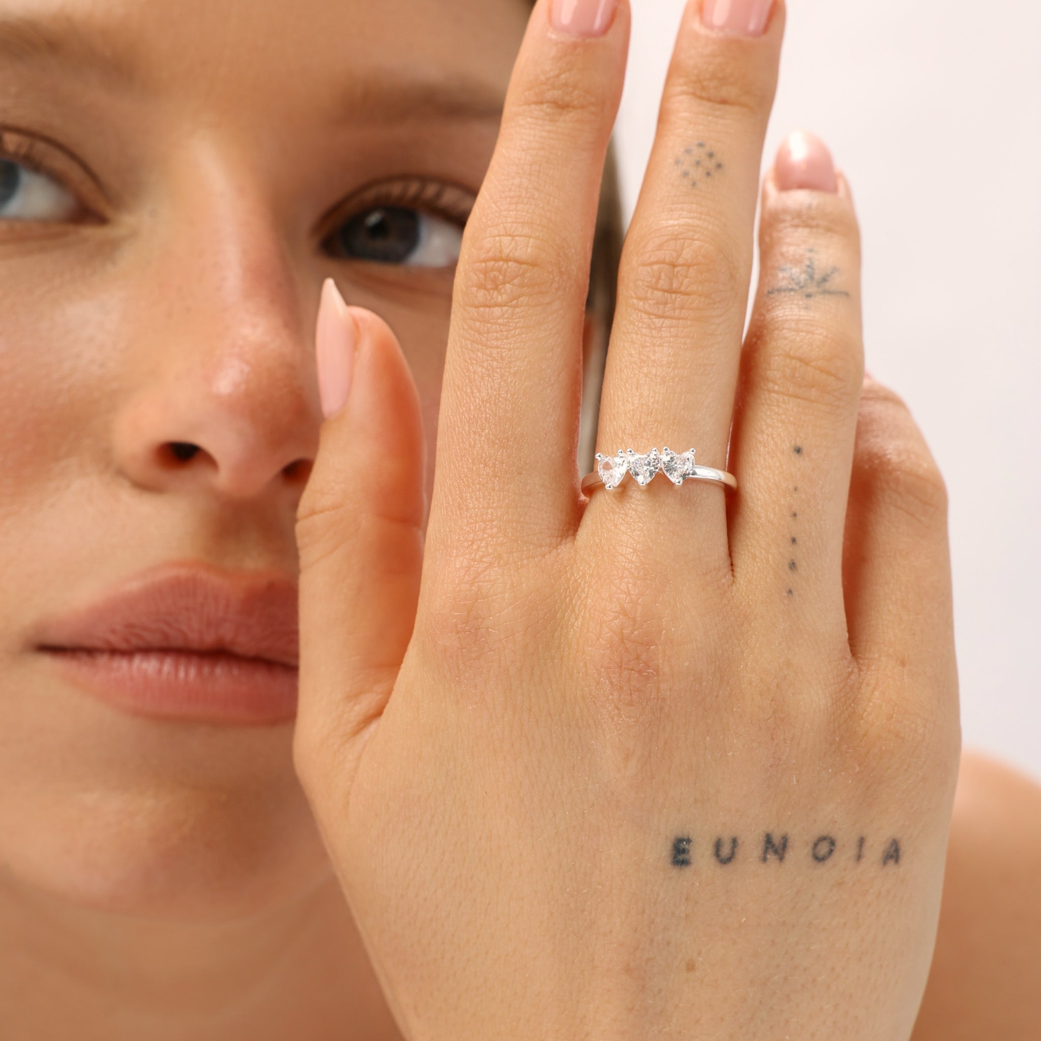 טבעת לורי ציפוי כסף