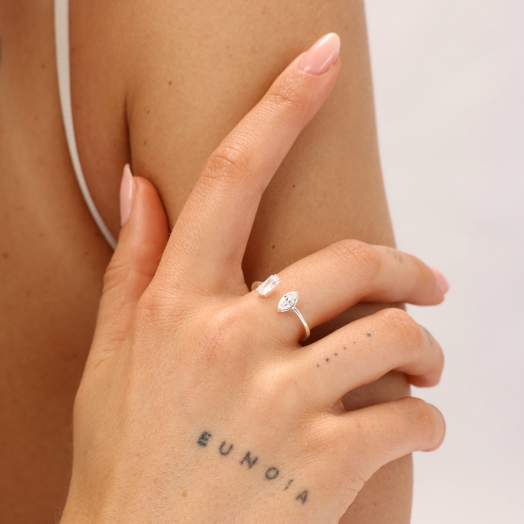 טבעת נאלה כסף 925