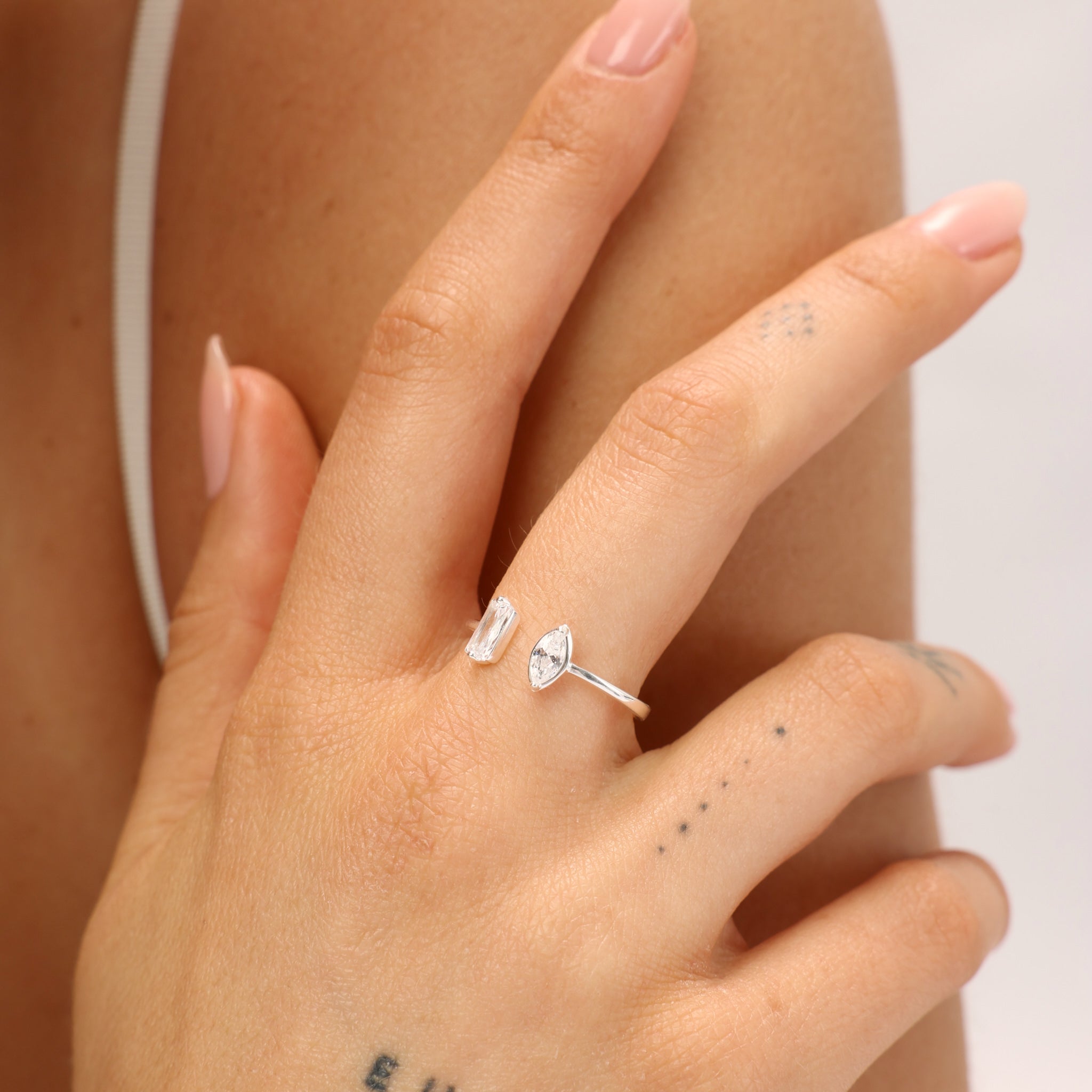 טבעת נאלה כסף 925