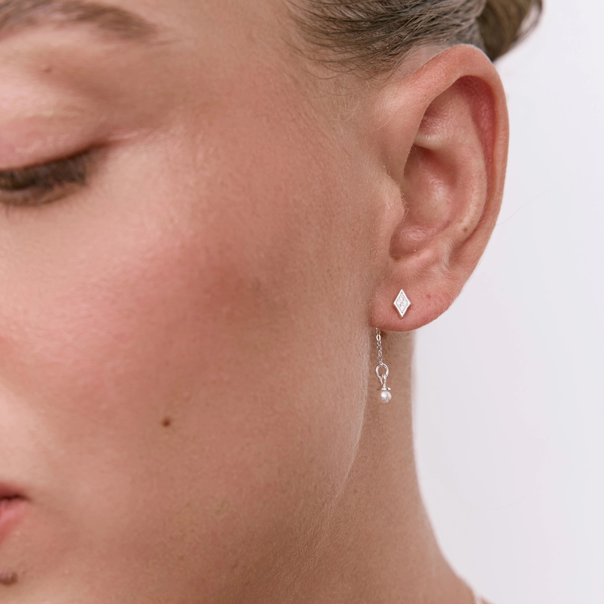 עגילי לידיה כסף 925