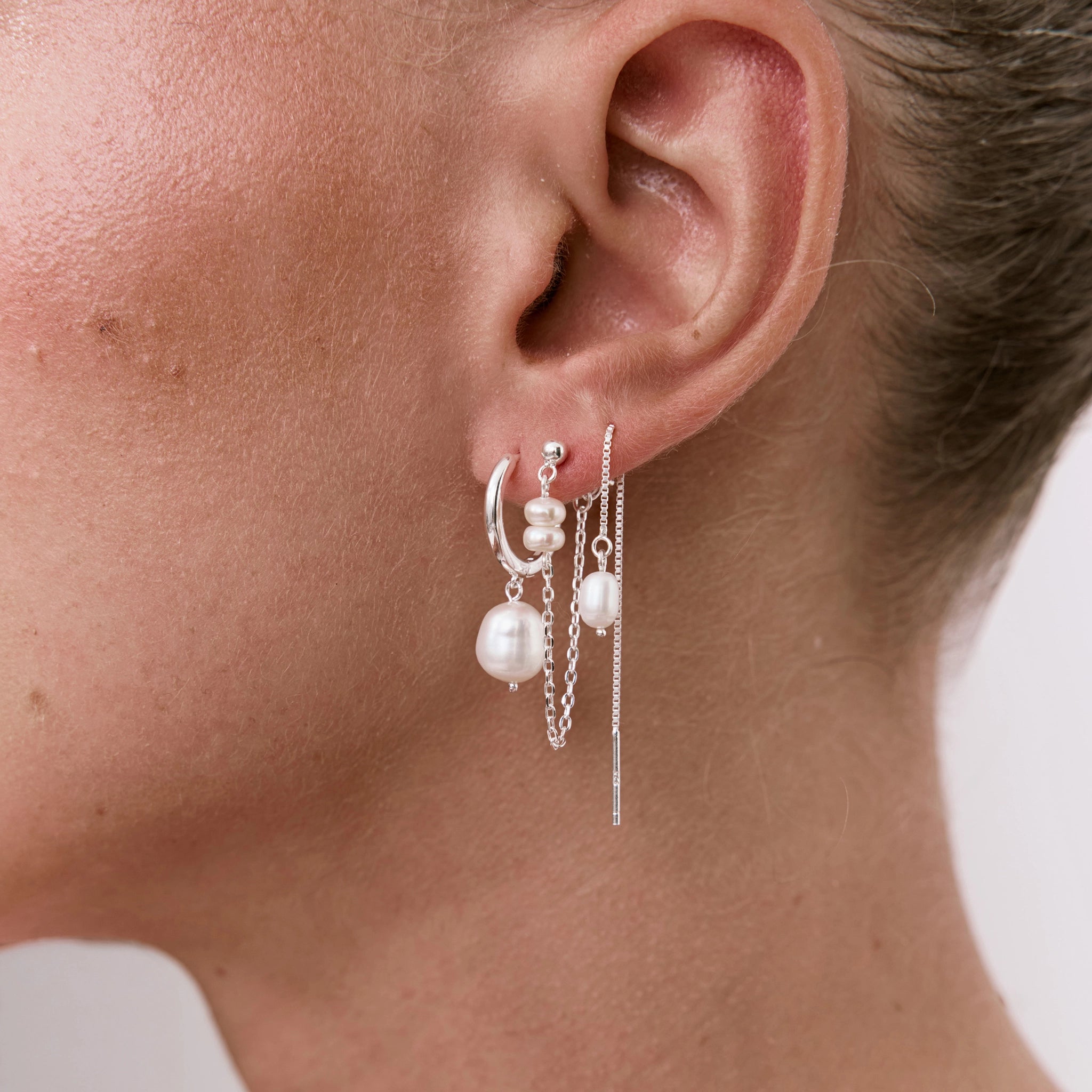 סט אליסיה כסף 925