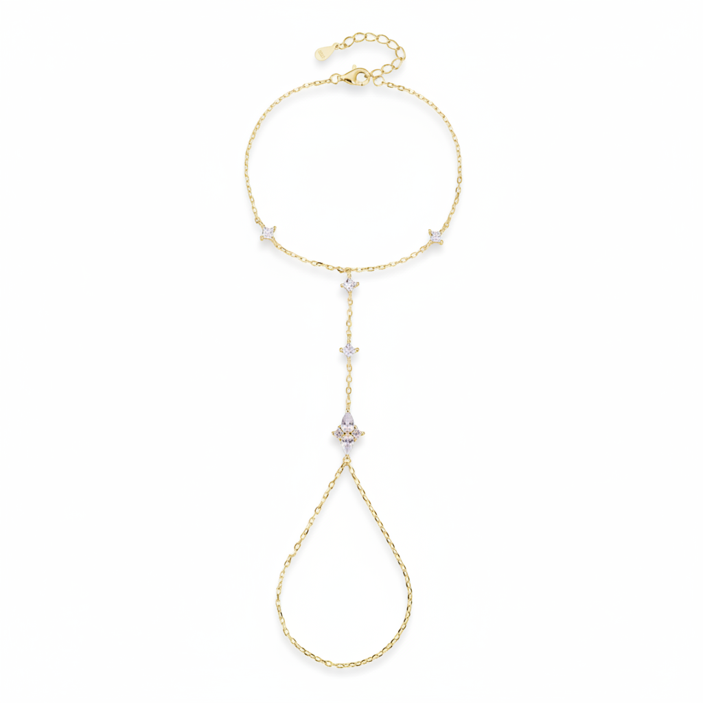 צמיד סטלה ציפוי זהב