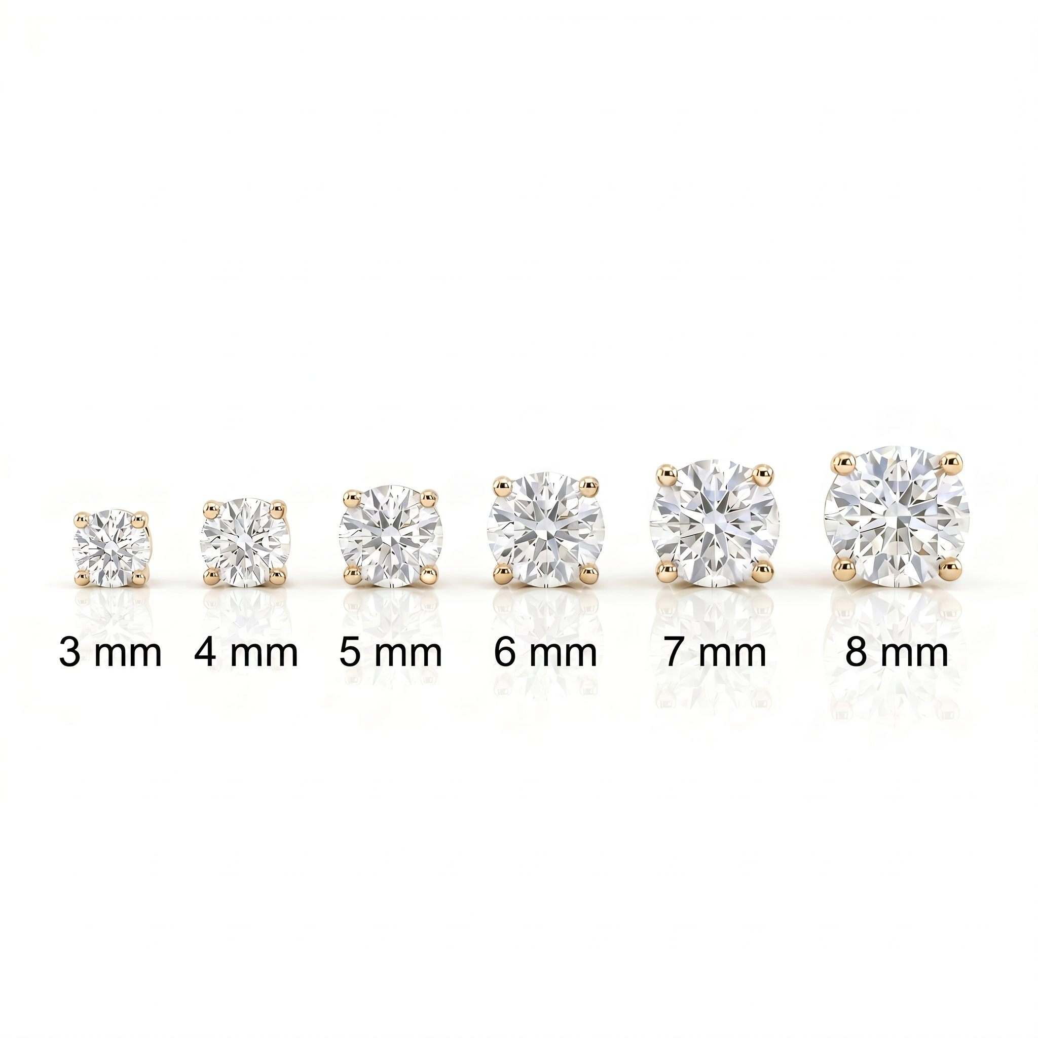 עגילי קלואט ציפוי זהב