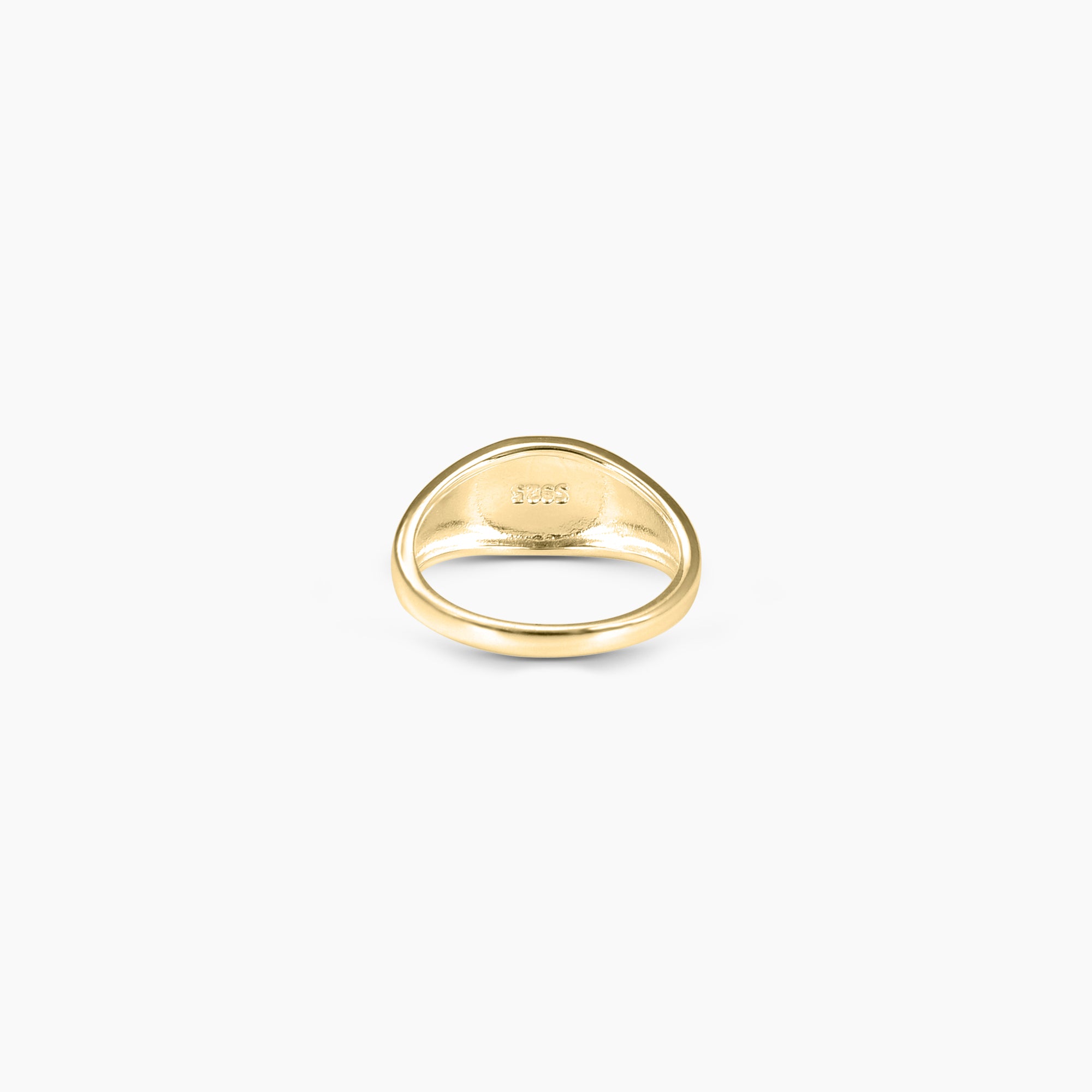 טבעת מיני בל ציפוי זהב