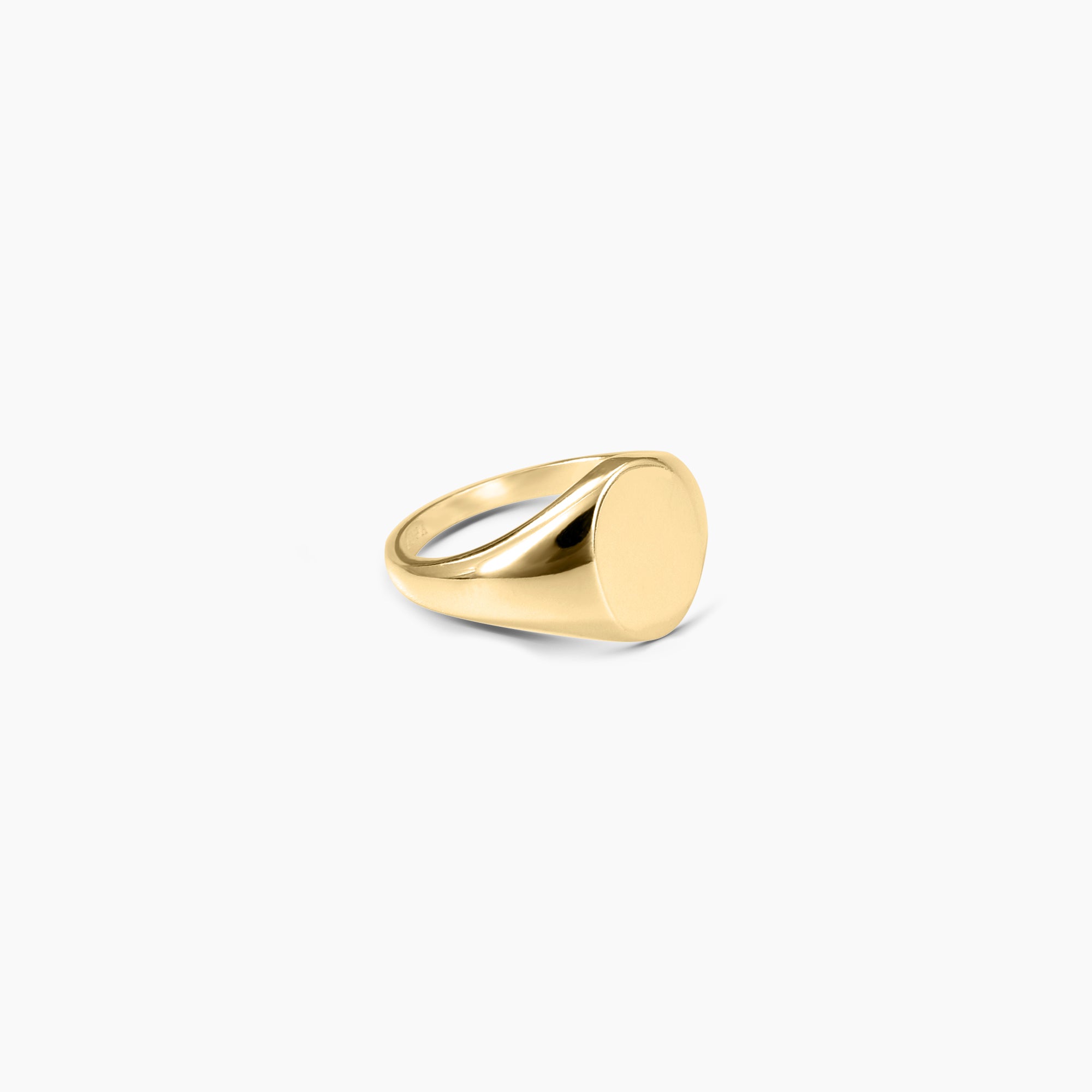 טבעת מיני בלה ציפוי זהב