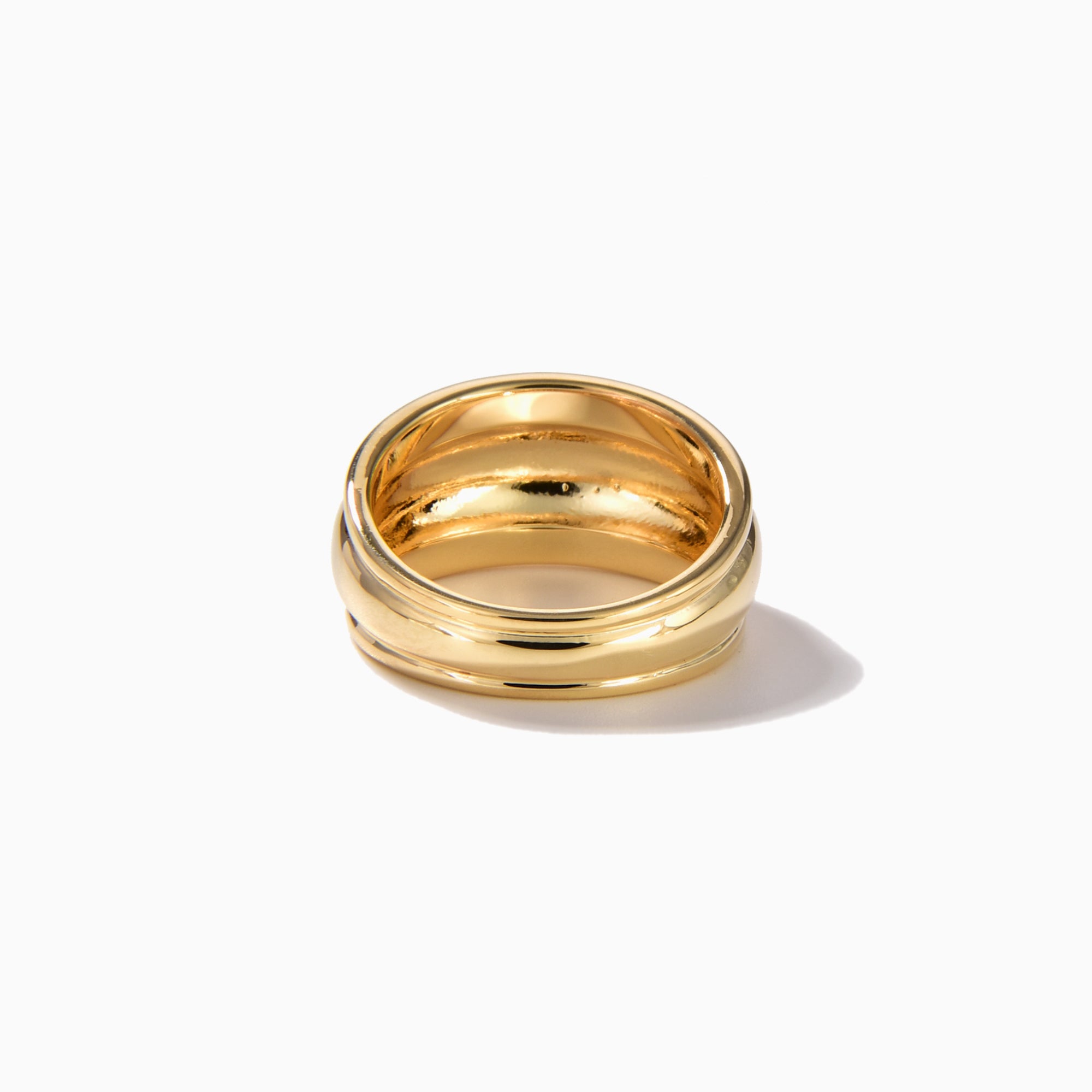 טבעת קארן ציפוי זהב