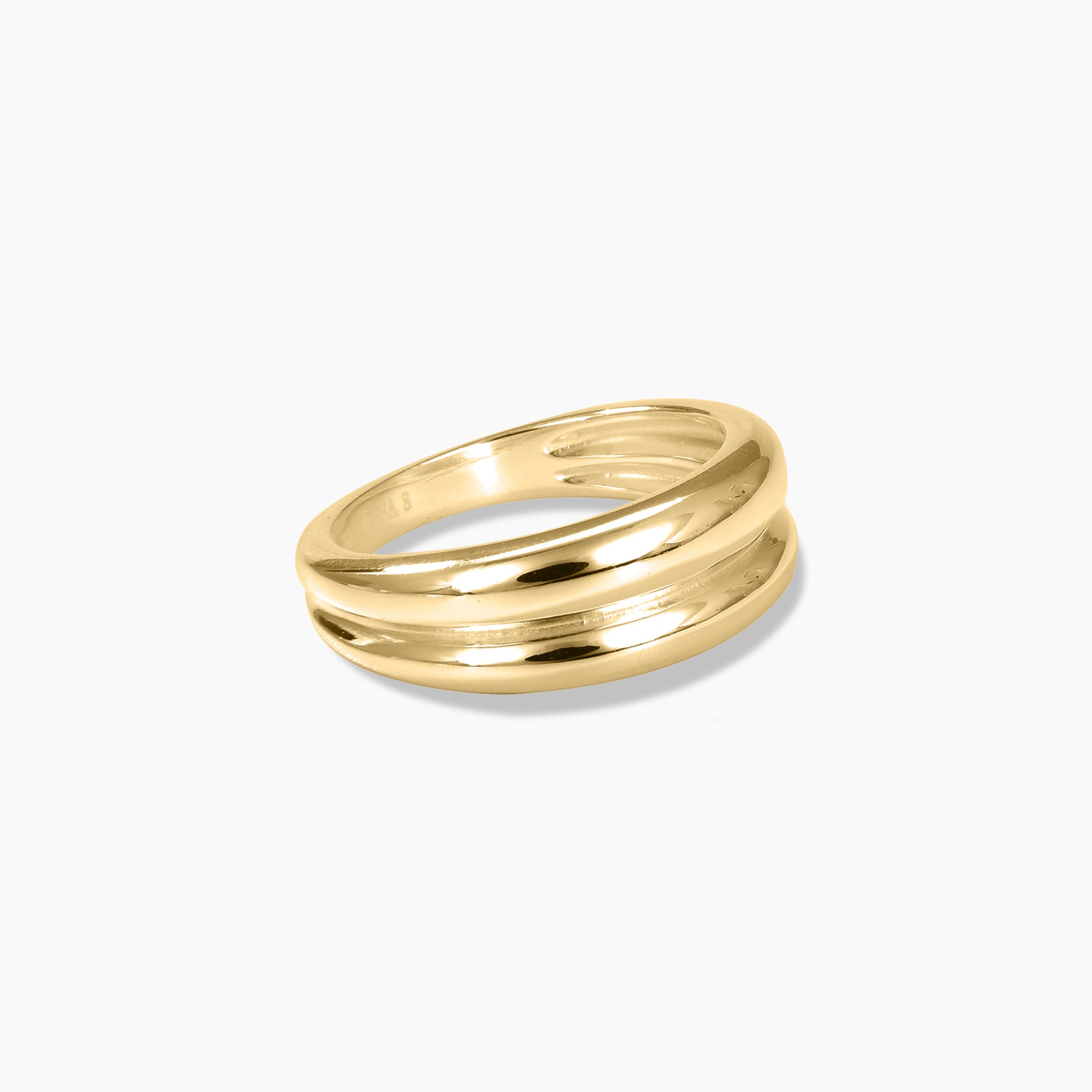 טבעת מוריה ציפוי זהב