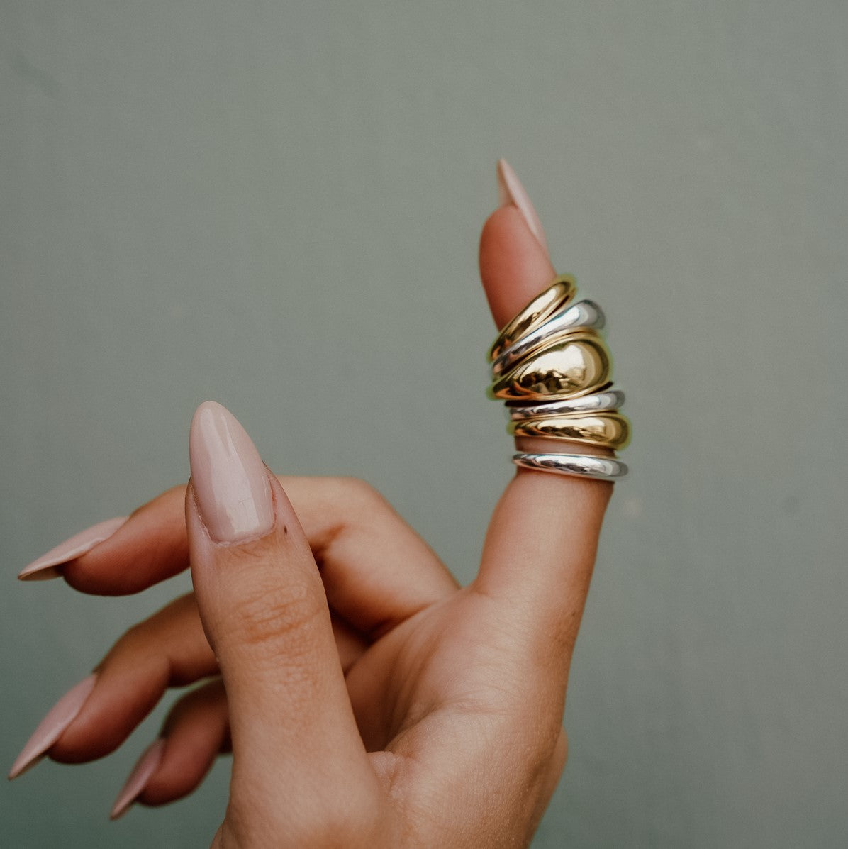 טבעת היילי ציפוי זהב