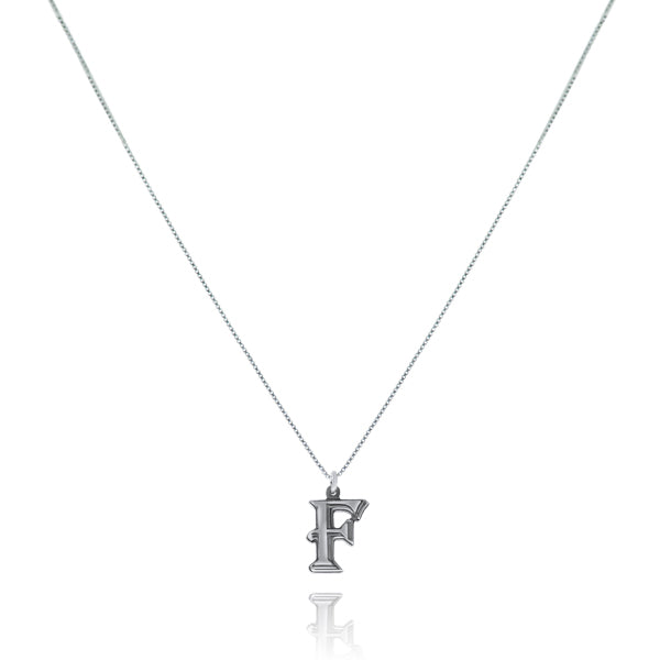 שרשרת אות (F) כסף925 - [collection_title] - tzufa-jewelry-2